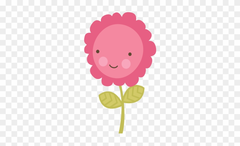 Cute Flower Svg File Cutting Machines Svg Files For - Flower Cartoon Png With Face #525159
