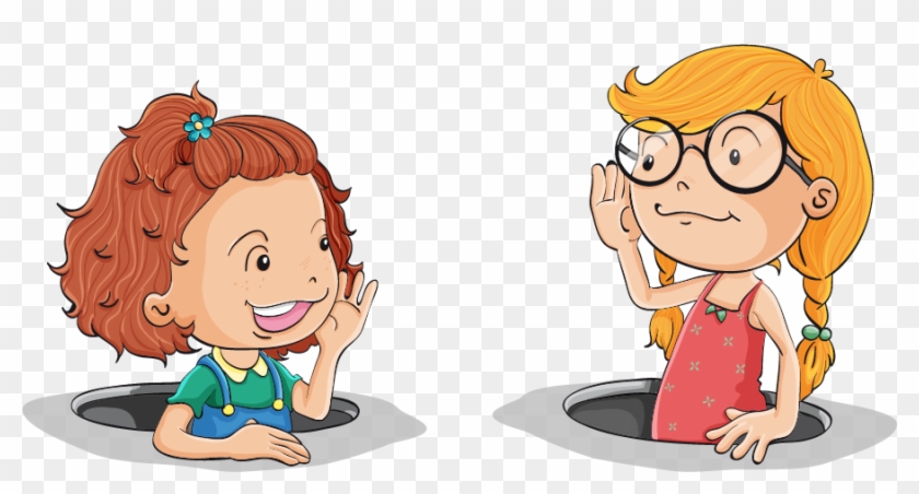 Children Listening Clip Art Download - Speak And Listen Clipart #525293