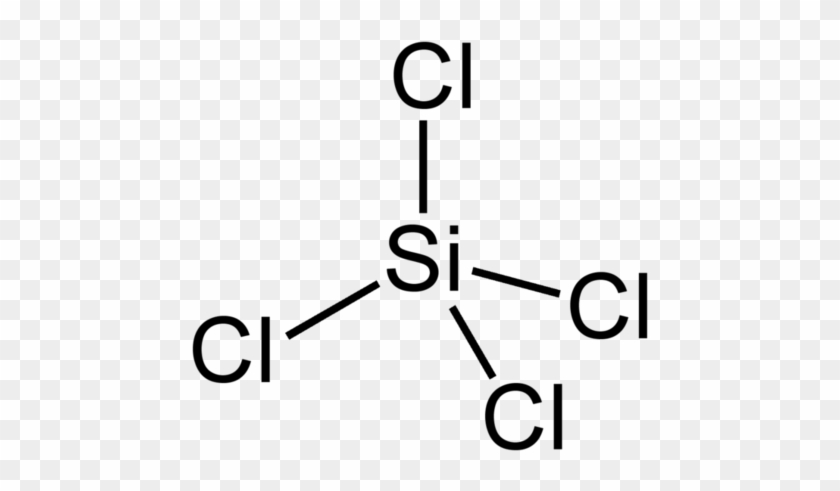 Silicon Tetrachloride - 4 Chlorine 1 Carbon #525361