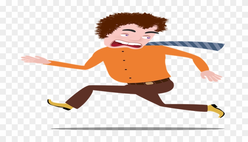 Man Running Cartoon Png #525409