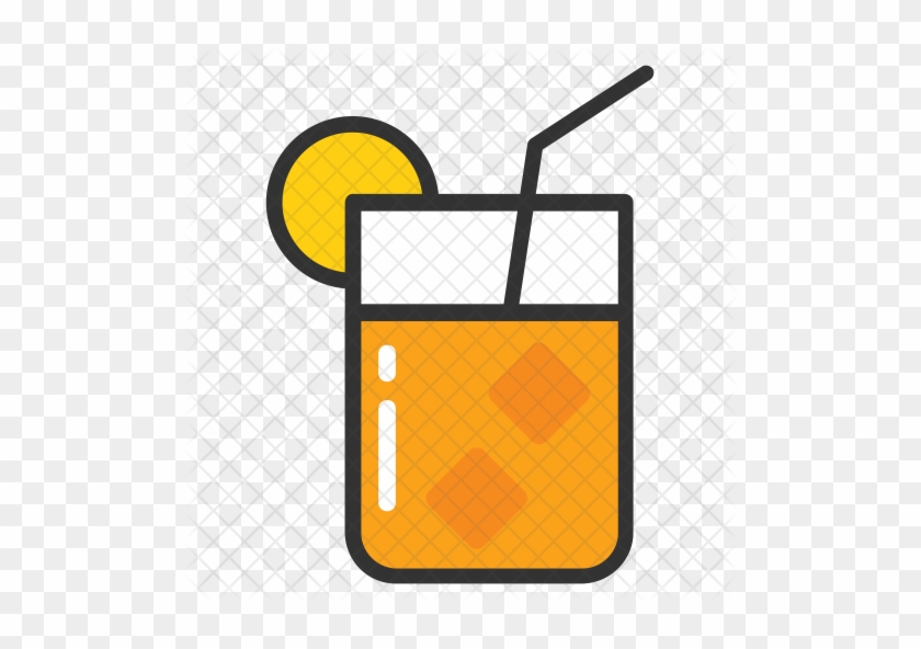 Orange Juice Icon - Lemonade #525491