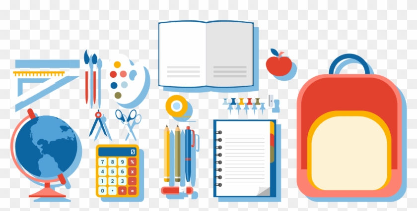 School Supplies Royalty-free Illustration - Graphics #525520