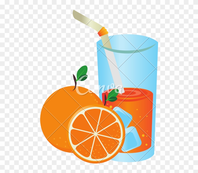 Orange Juice Vector - Orange Juice #525546