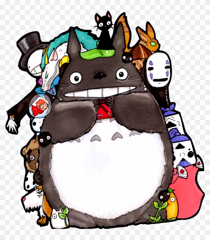 Fan Art - Totoro Christmas Png #525581