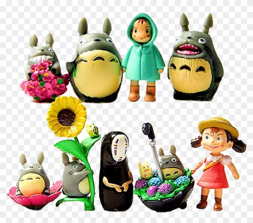 My Neighbor Totoro Figure Spirited Away Anime Models - My Neighbour Totoro Figure Hayao Miyazakiponyo Spirited #525637