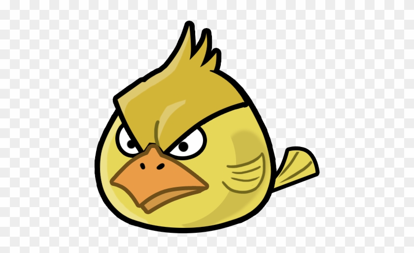 Angry Yellow Bird Mascot - Penguin #525834