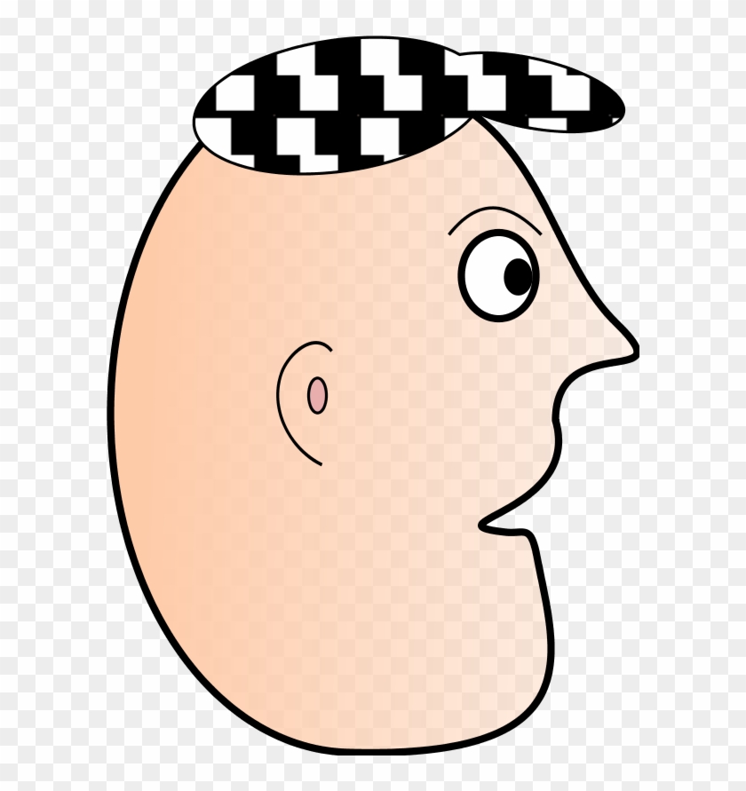 Profile Clipart Cartoon Face - Man Face Profile Cartoon #525896