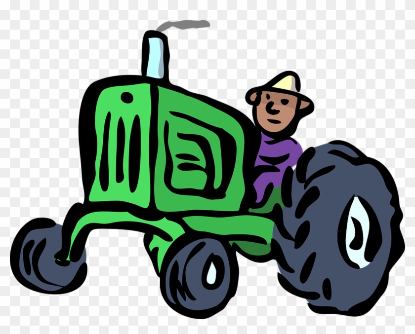 John Deere Agriculture Tractor Farm Clip Art - John Deere Agriculture Tractor Farm Clip Art #525958