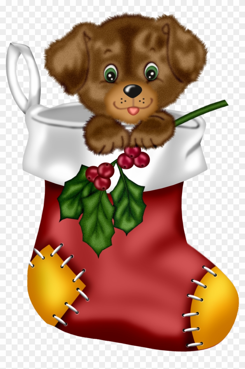 Puppy Clip Art - Cute Christmas Puppy Clipart #525937