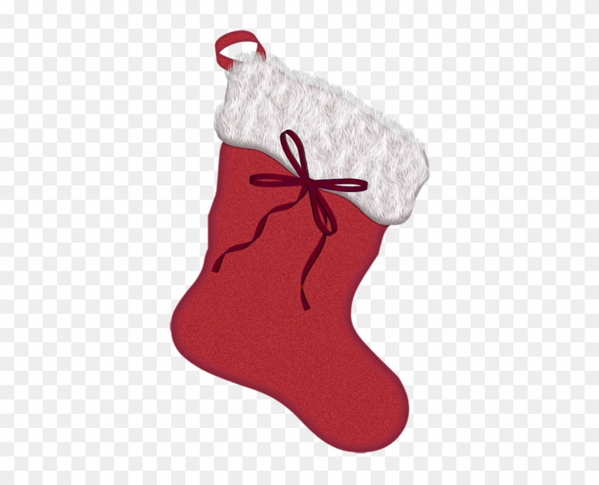 Red Christmas Stocking Png Picture - Christmas Stocking #526054