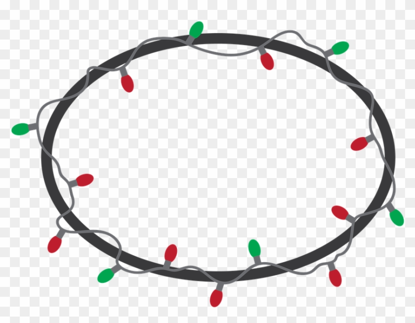 Free Christmas Lights Clipart 7, - Portable Network Graphics #526129