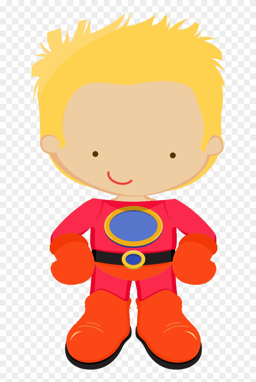 Kids Dressed As Superheroes Clipart - Cartoon #526146