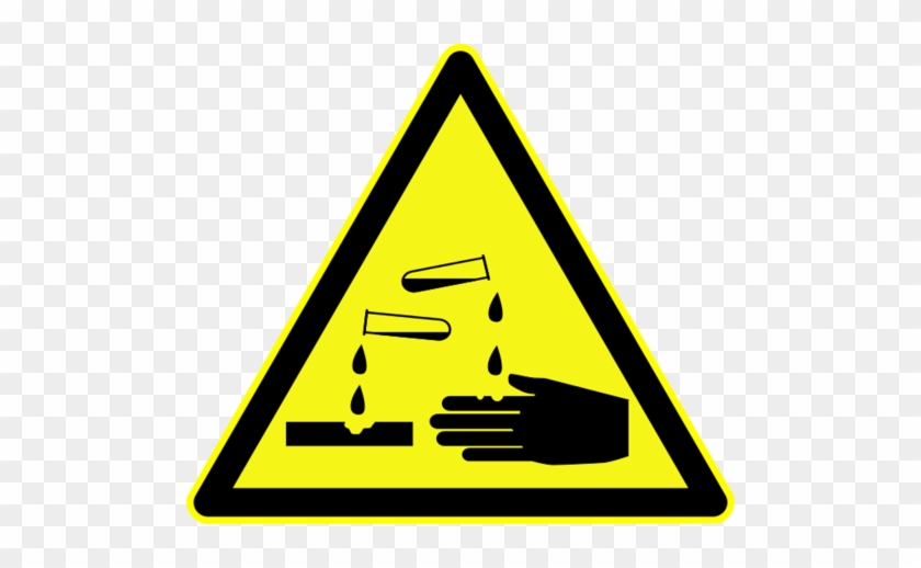 Look Out For This Label On Bottles Which Contain Corrosive - Acids And Alkalis Poster #526273