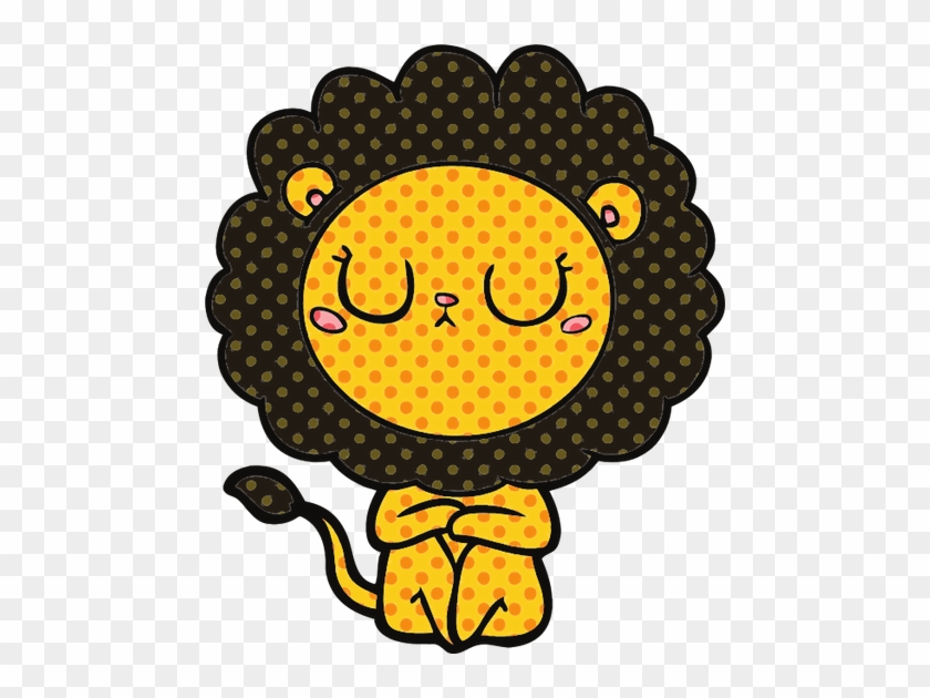 Cartoon Lion Vector - Caricature #526291