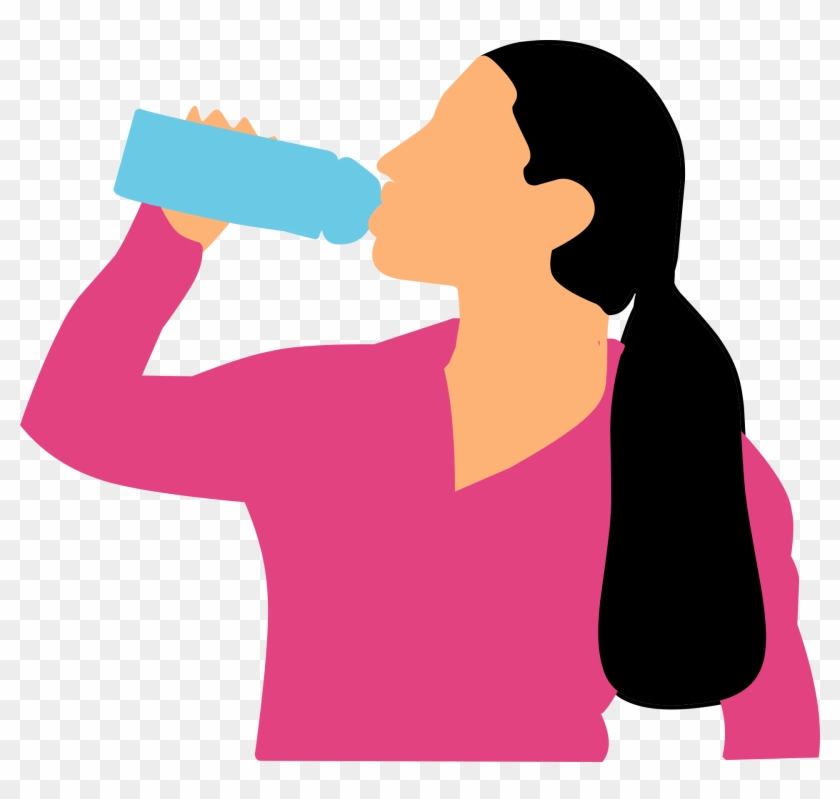 What To Eat To Lose Weight Part - Drink Water Vector Png #526334