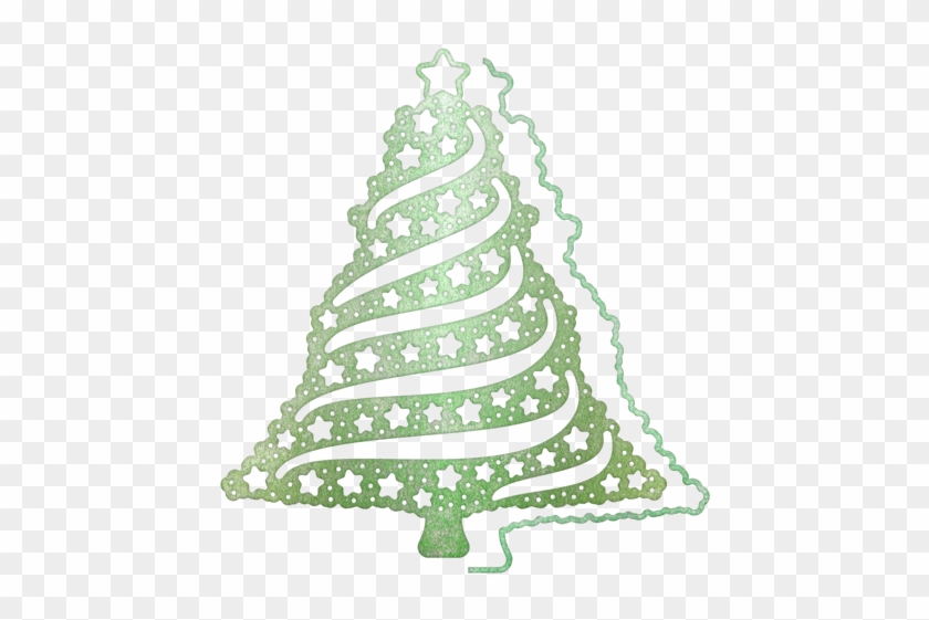 Cheery Lynn Designs Christmas Star Tree Die Cut Out - Cheery Lynn Designs - Christmas Star Tree Die - Dl247 #526395