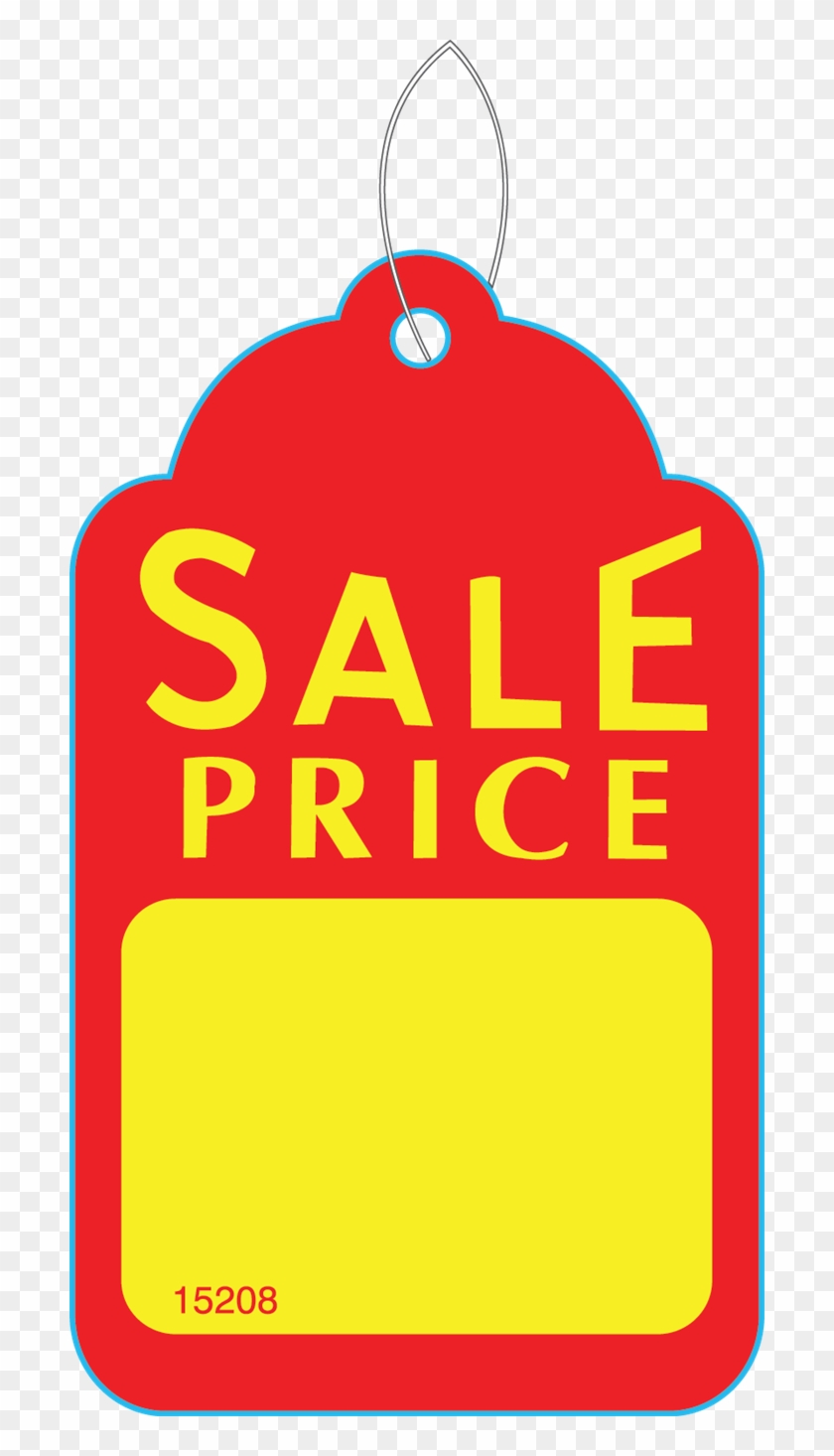 Yellow Sale Price Hang Tag - Smartsign 1000 Price Tags, Sale Price Large, Yellow #526411