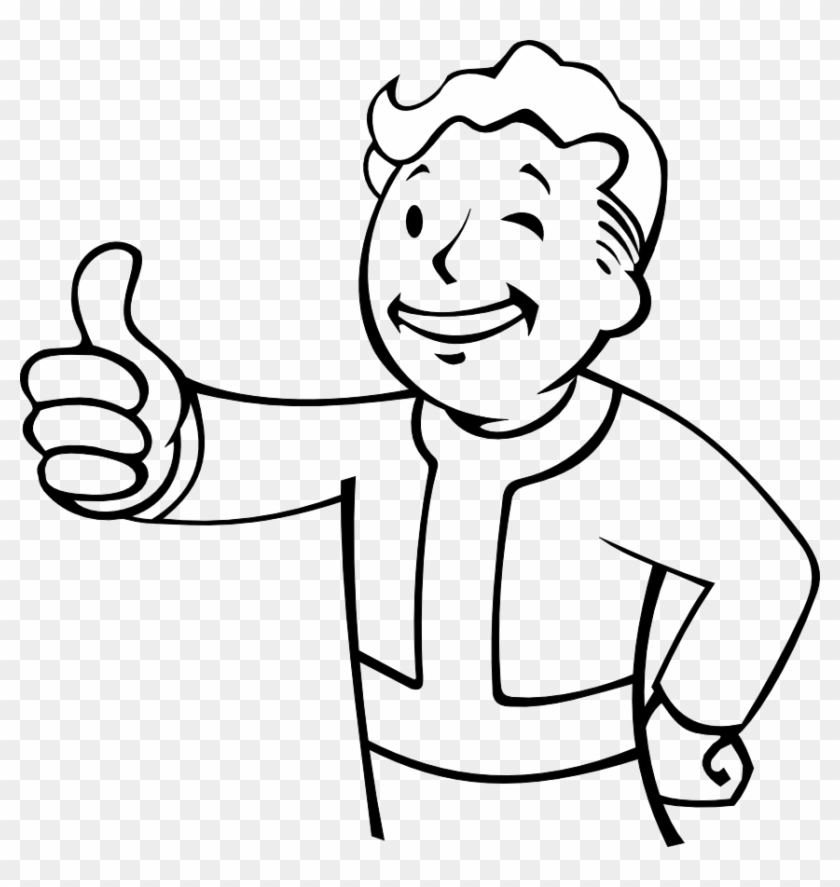 Vault Boy Coloring Pages Fall Out Boy 4 Free Transparent Png Clipart Images Download