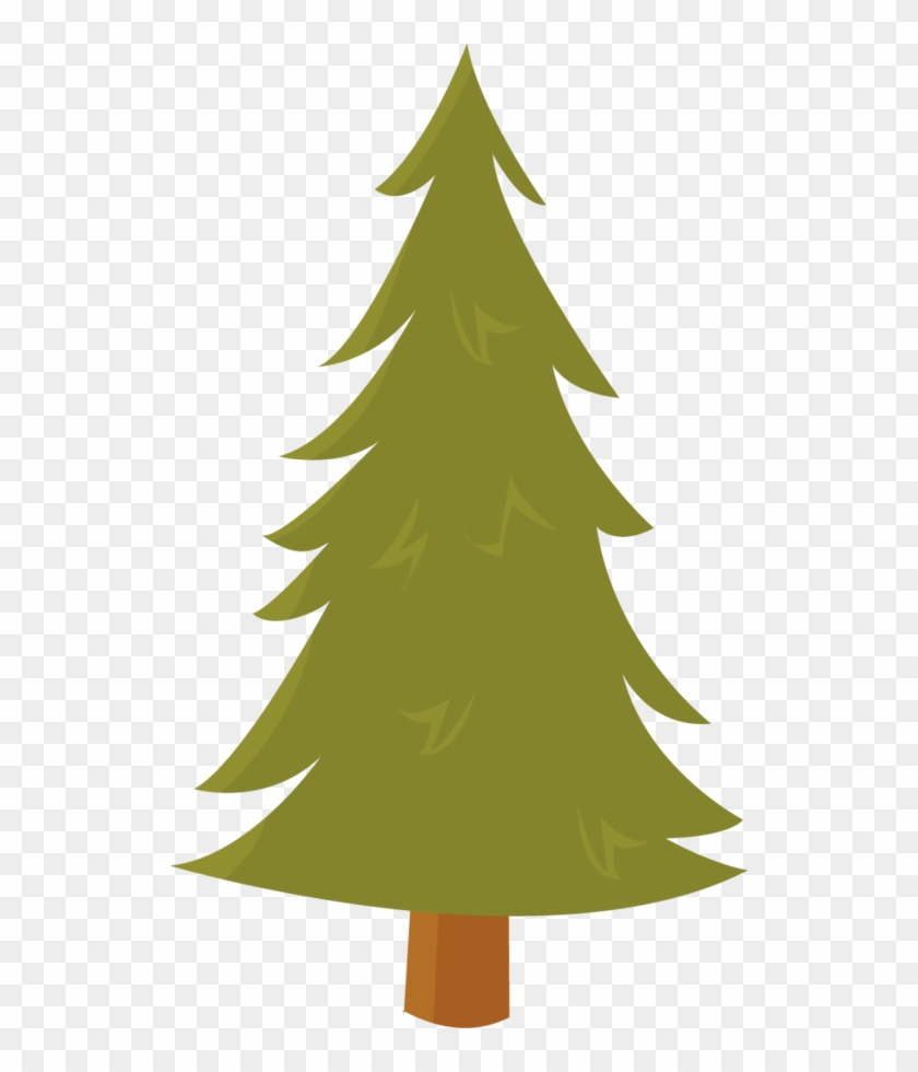Say Hello - Pine Cartoon Tree #526459