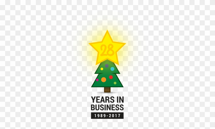 28 Years In Business - Christmas Tree #526484