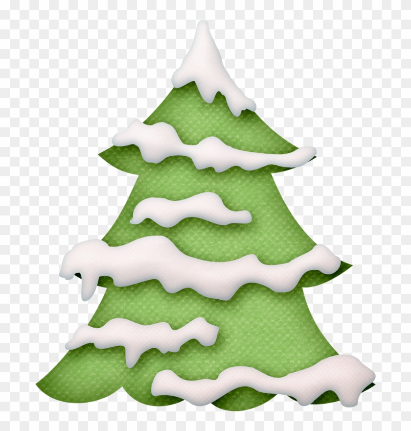 Christmas Tree Clip Art - Christmas Tree Snow Clip Art #526631