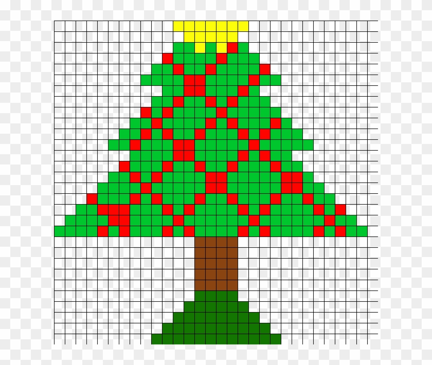 Christmas Tree Perler Bead Pattern - Christmas Tree Perler Bead Patterns #526661