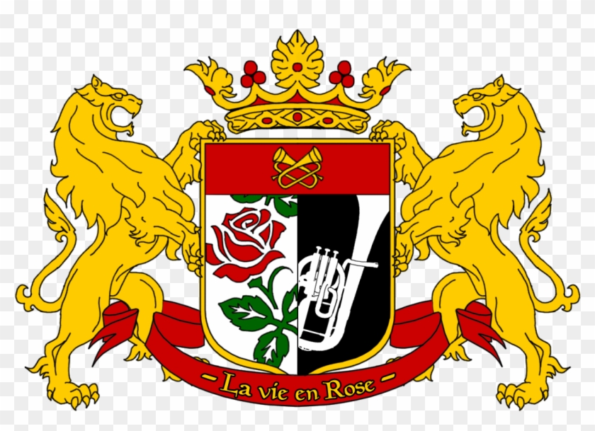 La Vie En Rose Emblem By Dnewt On Deviantart - Georgia Coat Of Arms #526797