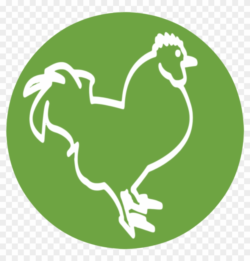 Raising Happy Chickens Icon - Embankment Tube Station #526890