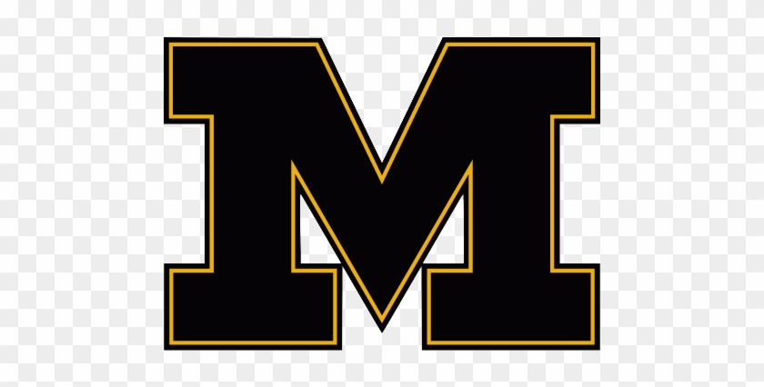 Michigan Block M Football Logo Clipart - Missouri Tigers M Logo #526931