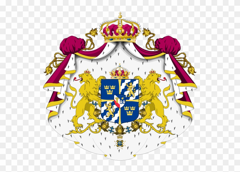 National Emblem Of Sweden - Greater Coat Of Arms Sweden #526935