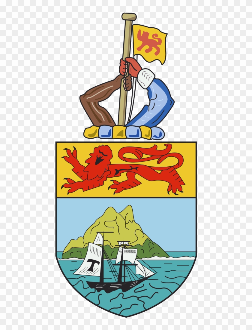 Coat Of Arms Of The Crown Colony Of North Borneo - Sabah #527026