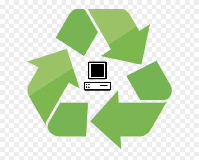 Triangle E-waste Recycling - Recycle Icon Png #527068