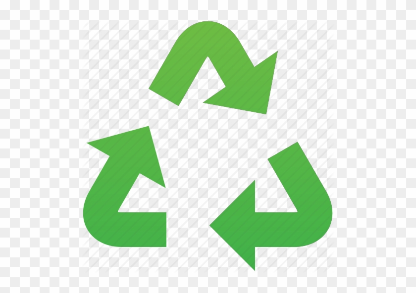 Download Recycling Symbol - Green Recycle Icon #527104