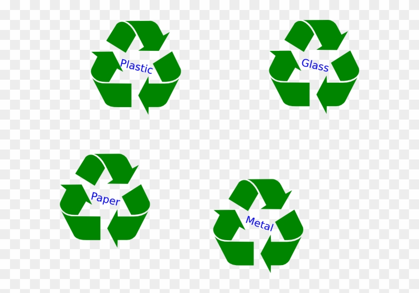 Large Green Recycle Symbol Clip Art - Save The Energy Sign #527118