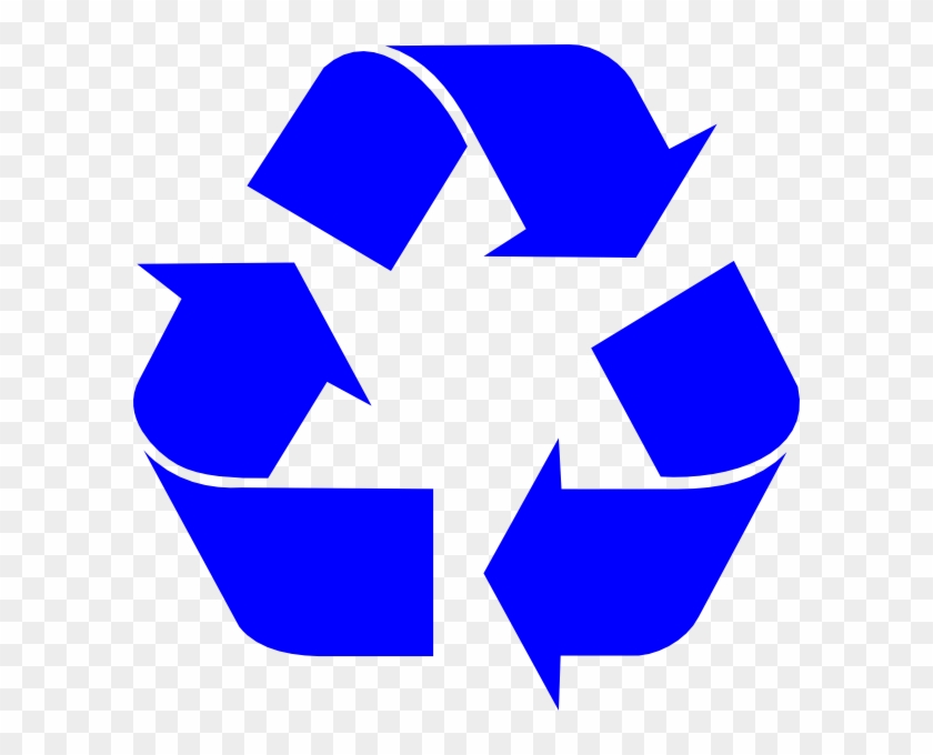 Curbside - Clipart - Recycling Symbol #527219