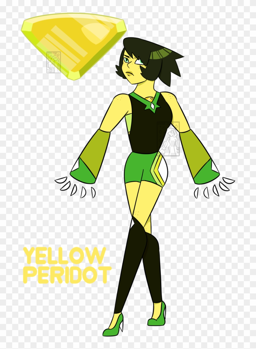 Yellow Peridot - Cartoon #527433