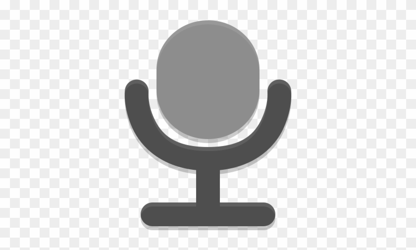 Pixel - Microphone Icon Gray #527434