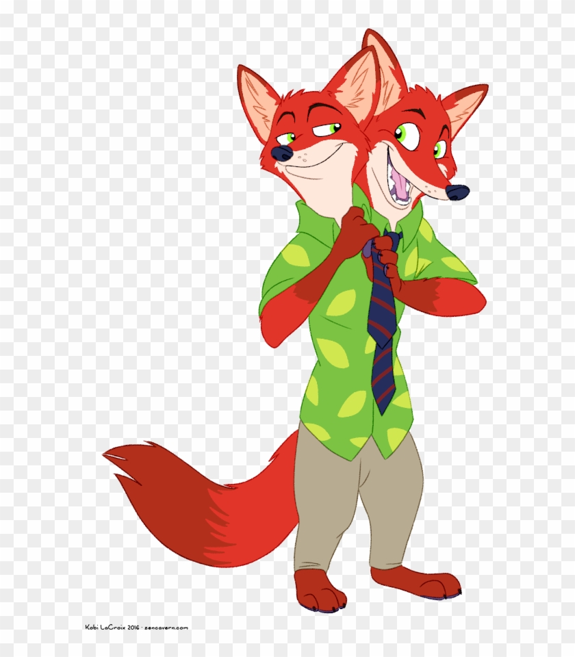 Two-headed Nick - Nick Wilde Centaur #527499