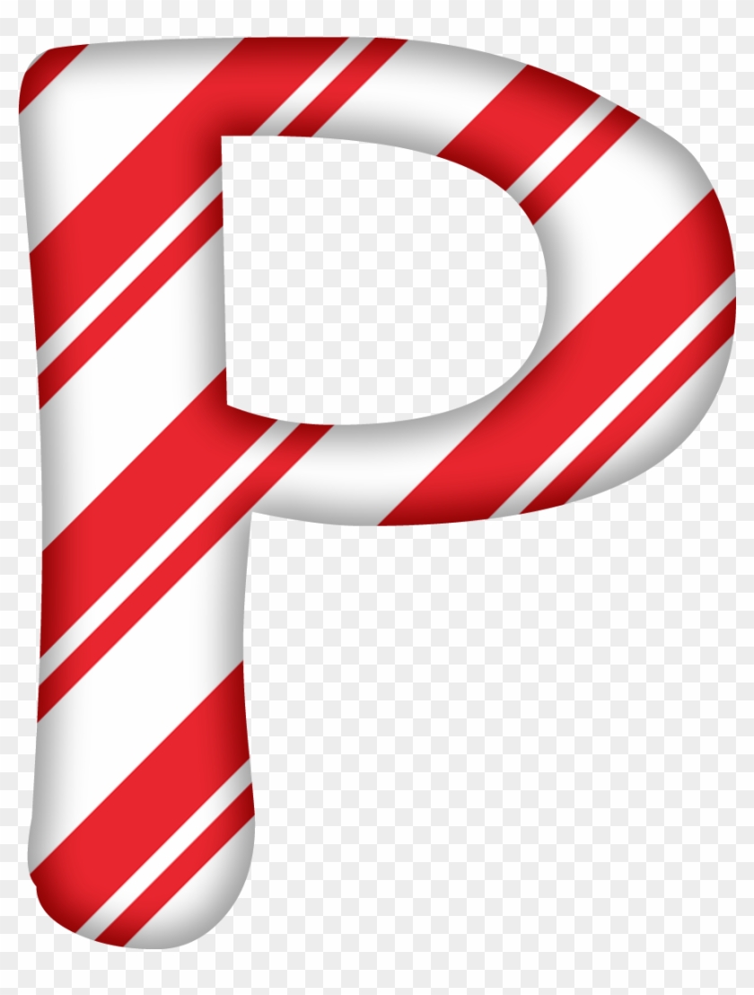 Alphabet Christmas Decoration Png - Candy Cane Letters Printables #527578