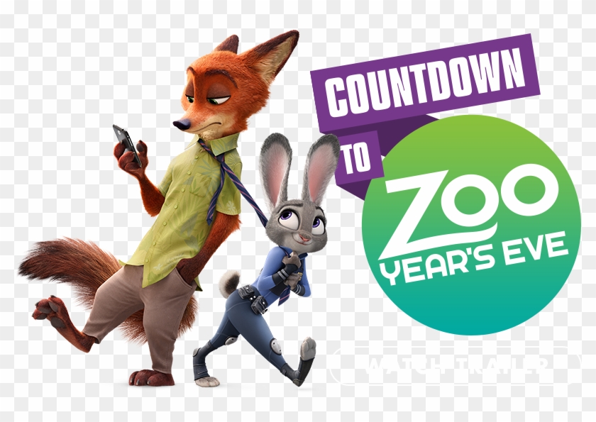 Countdown To Zoo Year Zootopia - Zootopia #527605