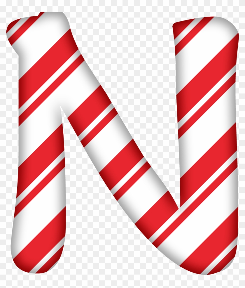 Candy Cane Letter K Png #527598