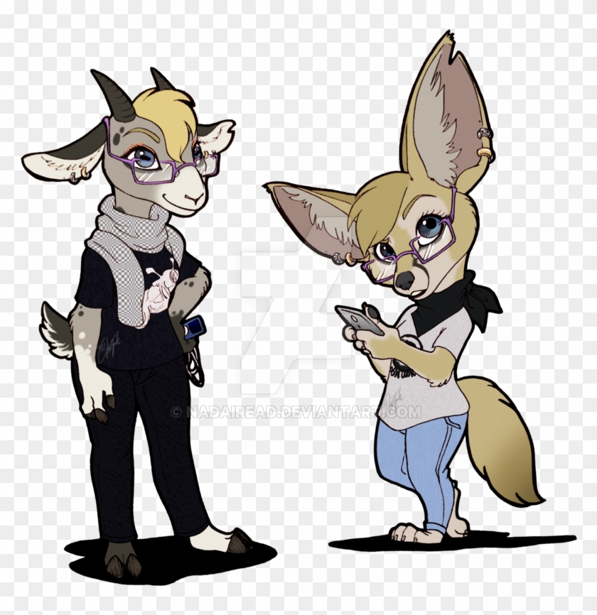 Zootopia Fursonas By Nadairead-d9uytjl - Zootopia Fennec Fox Oc #527632