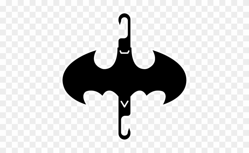 Batman Logo Design Dxf File - Batman Symbol Square #527638