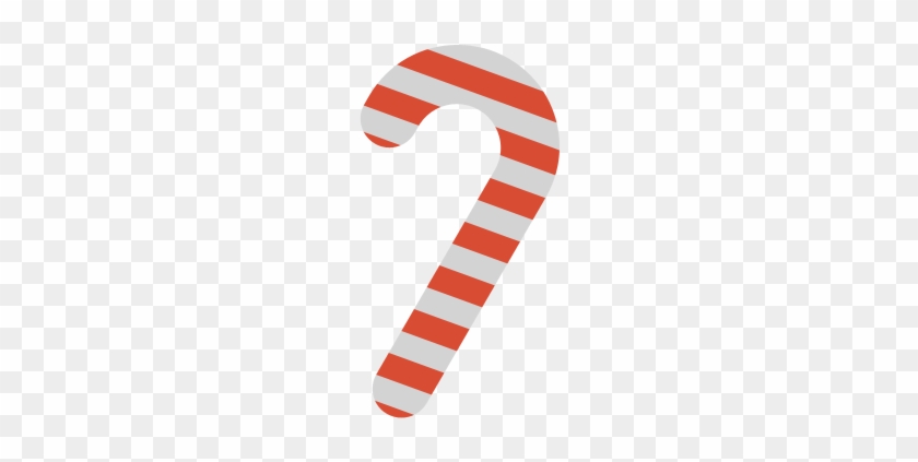 Candy Cane Icon - Simple Christmas Icons #527640