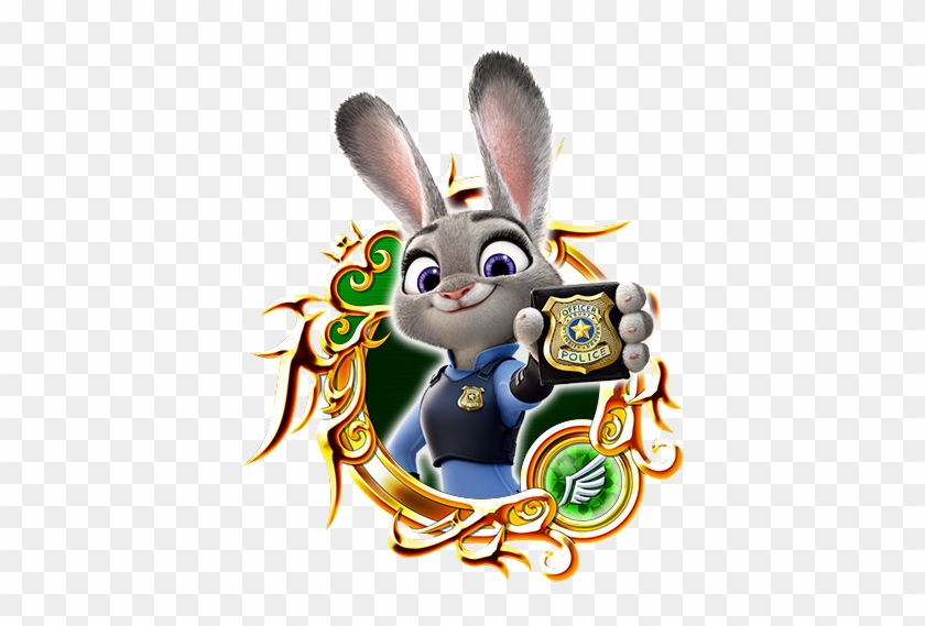 The First Bunny To Ever Join Zootopia's Police Department - Nick Wilde And Judy Hopps #527722