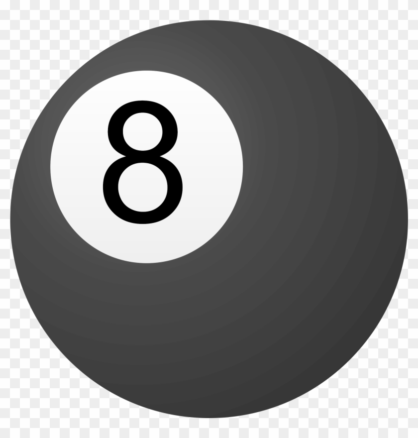 Clipart 8 Ball - 8 Ball Pool Clipart #527742