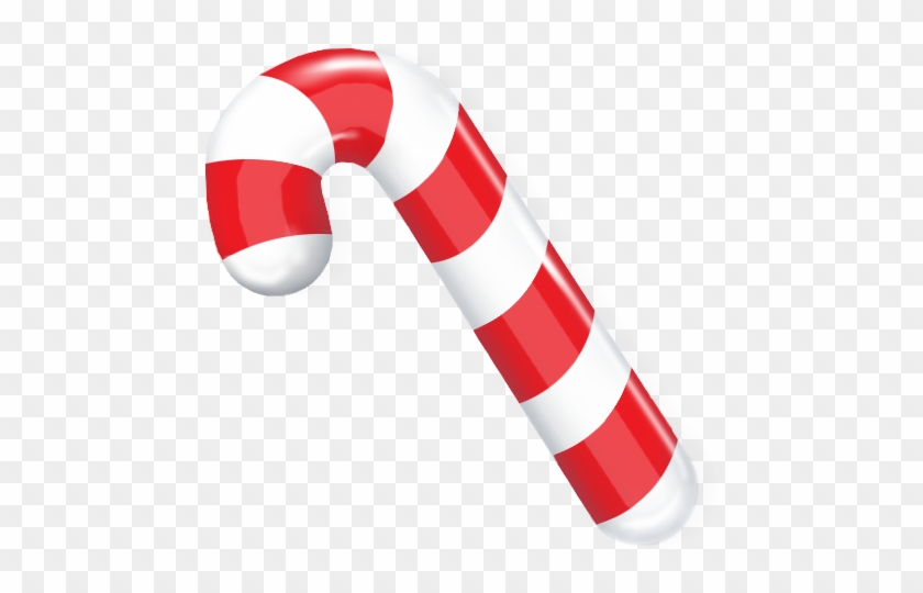 Christmas Candy Cane - Candy Cane Vector Png #527774