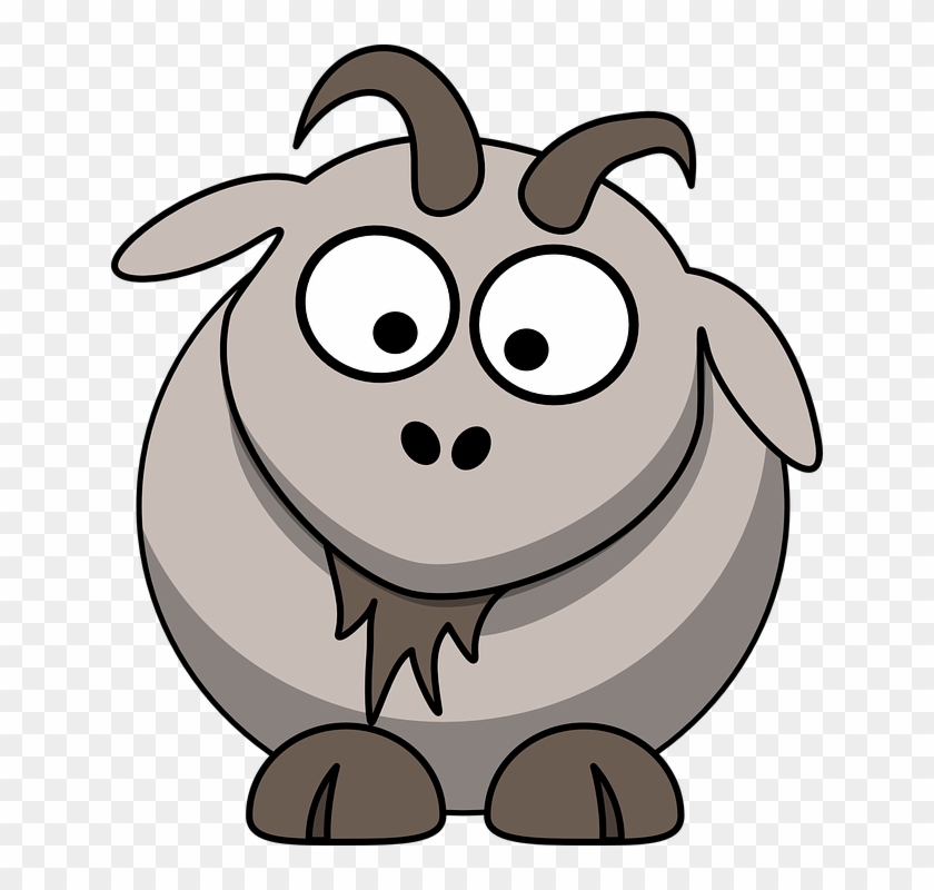 Kid Clip Art At Clker - Cartoon Goat With Glasses #527810
