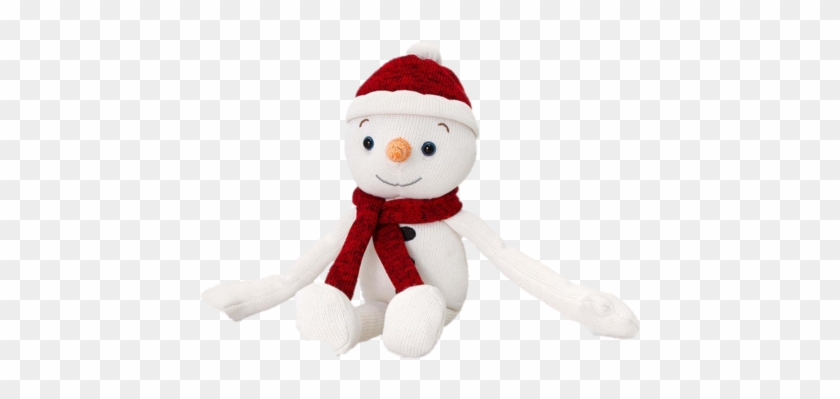 Keel Christmas Knitted Dangle Snowman 20cm - Stuffed Toy #527850