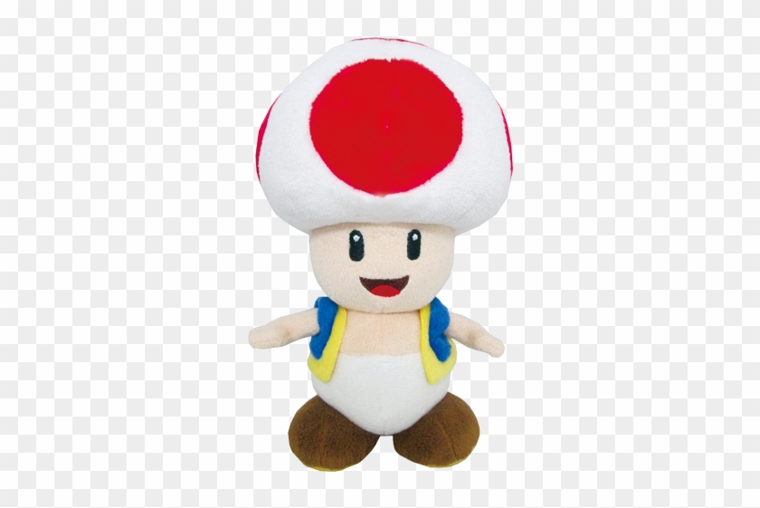Little Buddy Toys Super Mario Blue Toad 7 Inch Plush #527868